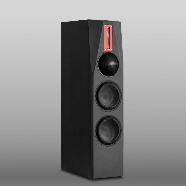 Mosel Standlautsprecher vom Lautsprechershop 45 Grad Foto mit Schatten Format 1zu1