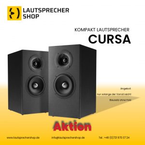 Cursa Kompaktlautsprecher Aktion