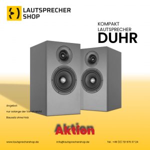 Duhr Kompaktlautsprecher Aktion