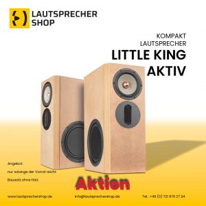 Little King Aktiv Kompaktlautsprecher Aktion