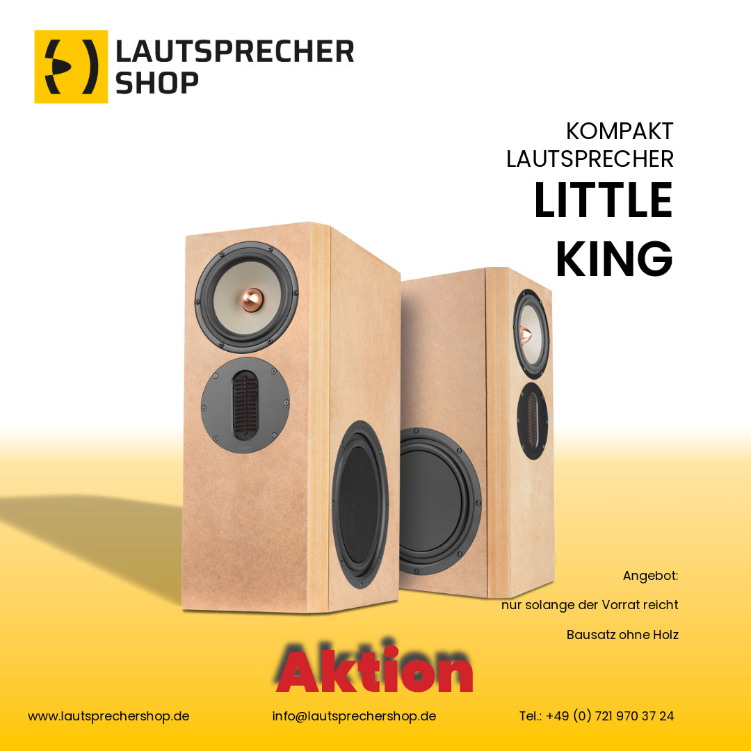 Little King Kompaktlautsprecher Aktion