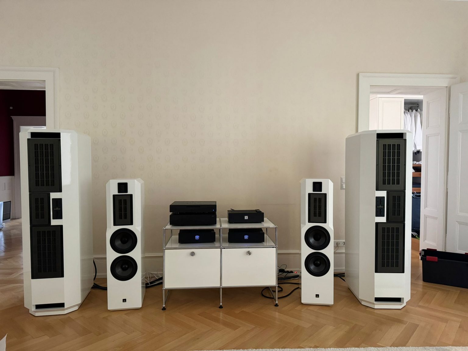 Fischer Audio Anthaeus, Isostatic RP-200, High End Lautsprecher, Isophon, Fostex, Magnetostat