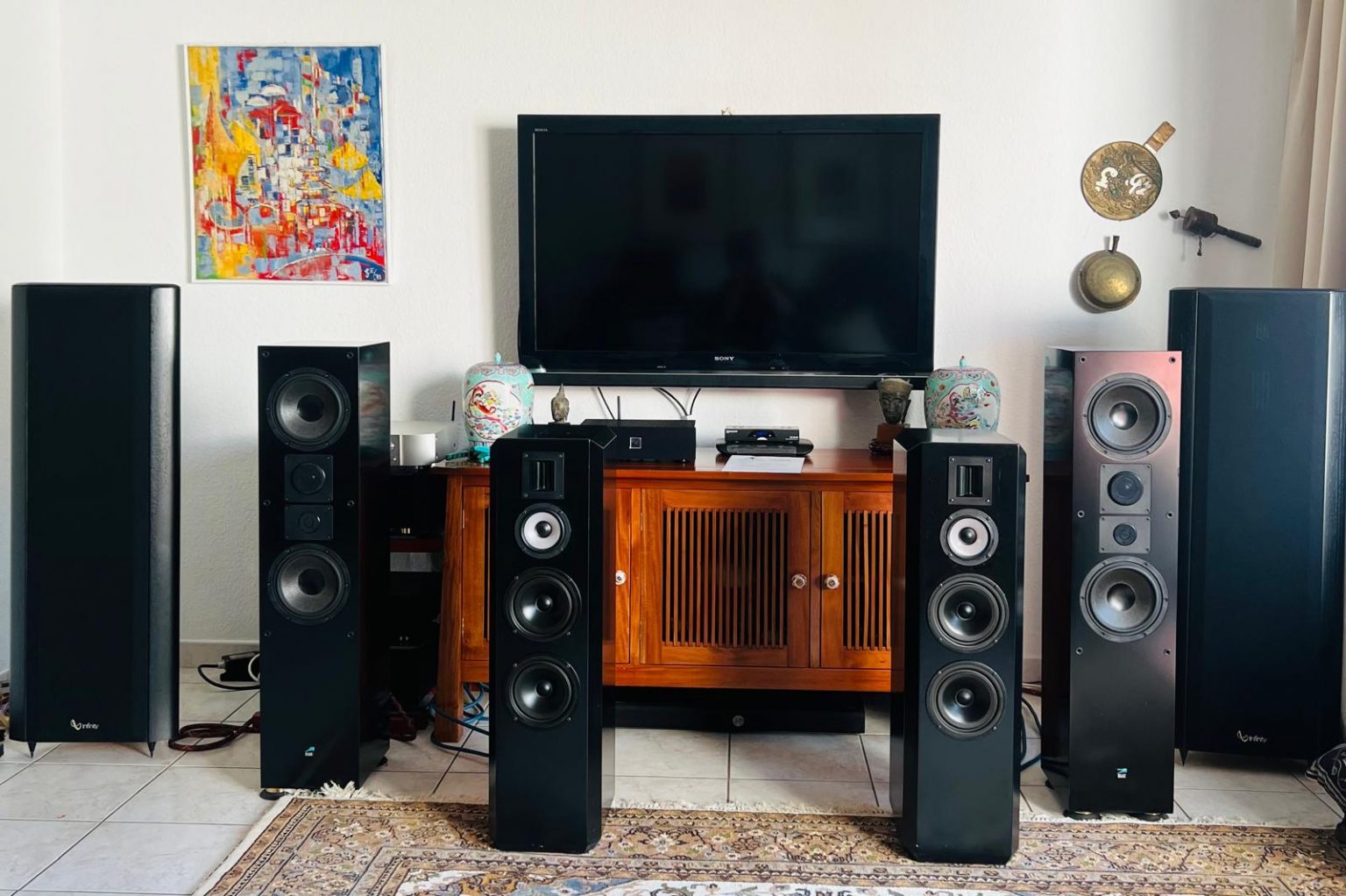 Infinity Renaissance 90, Isostatic RP-100, High End Lautsprecher