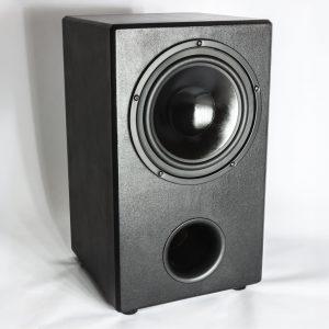 Donez Subwoofer grauer Hintergrund Bildformat 2500 x 2500